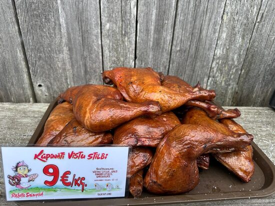 Kūpināti vistu stilbi